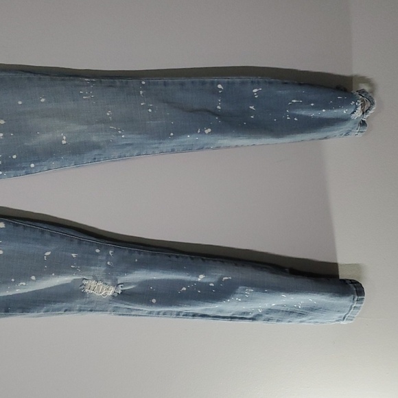 BLANK NYC jeans women's size 2 sz 26 light blue skinny classic ripped sp… - Picture 6 of 15